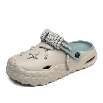 Men’s and Women’s Breathable EVA Rope Clogs for Casual and Outdoor Use