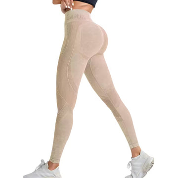 Women High Waist Seamless Gym Leggings Yoga Workout Sports Fitness Pants