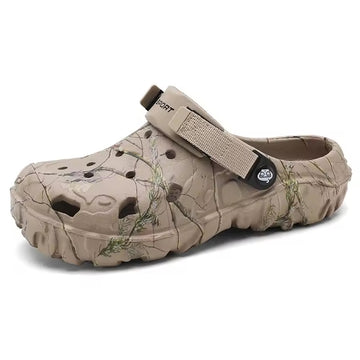 Men's Camo Clogs with Heel Strap Garden And Home Comfort Sandals