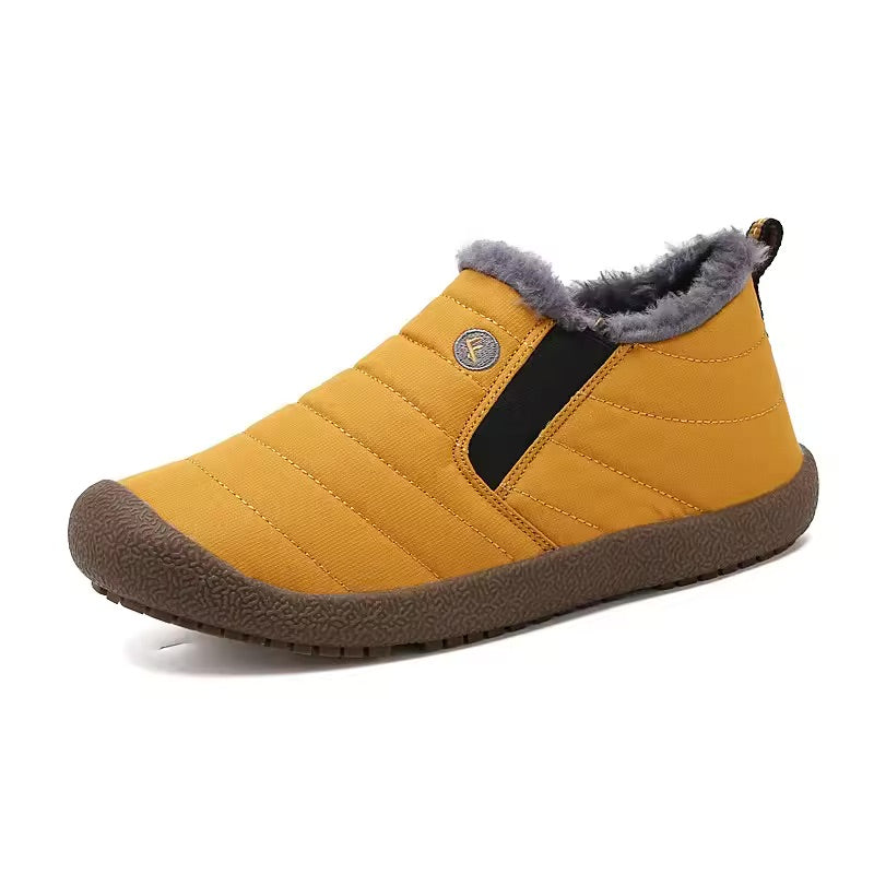 Slip-On Winter Ankle Shoes - Waterproof, Fleece Lined