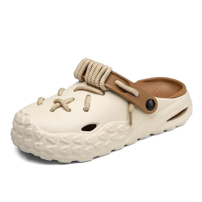 Men’s and Women’s Breathable EVA Rope Clogs for Casual and Outdoor Use