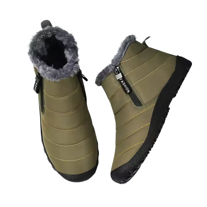 Boots Anti Slip Fur Lined Snow Shoes