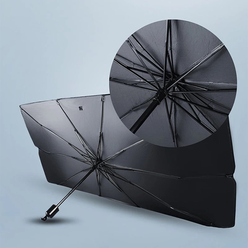 Car Windshield Sun Shade Umbrella Foldable Front Window Sunshade