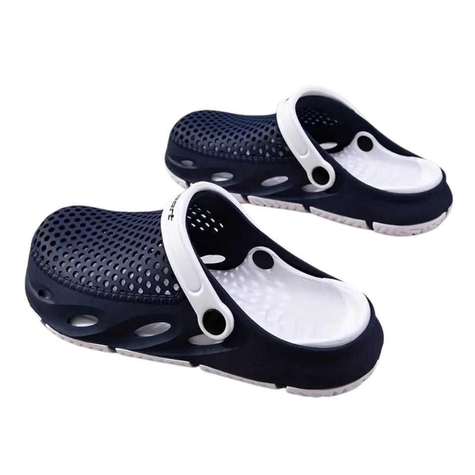 Men’s Lightweight Breathable Clogs Non Slip EVA Sandals for Beach Shower and Outdoor Use