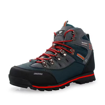 Men Outdoor Hiking Boots Waterproof Mountain Climbing Shoes High Top Trekking Boots