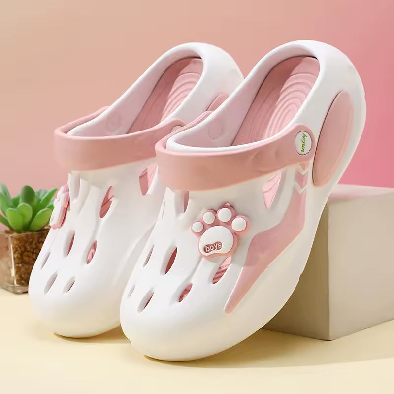 Women’s Lightweight EVA Garden Clogs with Closed Toe and Ventilated Soft Sole