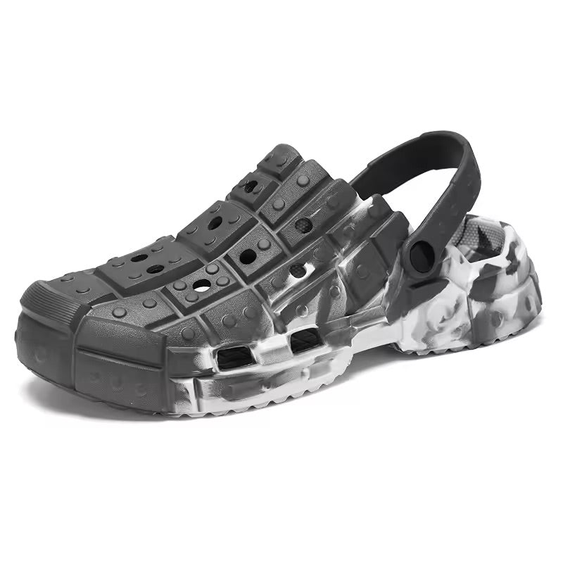 Men’s Summer Camouflage Clogs Lightweight EVA Outdoor Beach Sandals