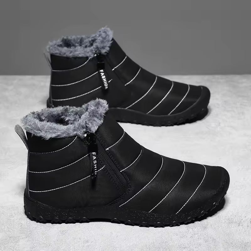 Boots Anti Slip Fur Lined Snow Shoes