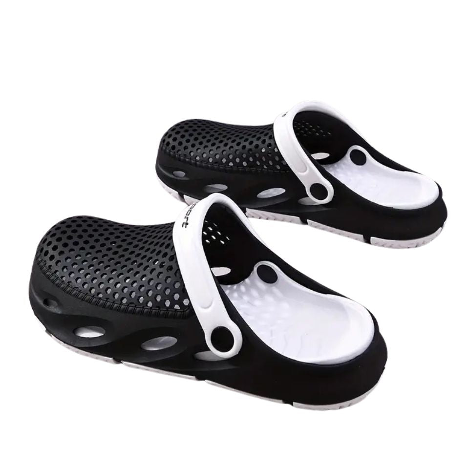 Men’s Lightweight Breathable Clogs Non Slip EVA Sandals for Beach Shower and Outdoor Use
